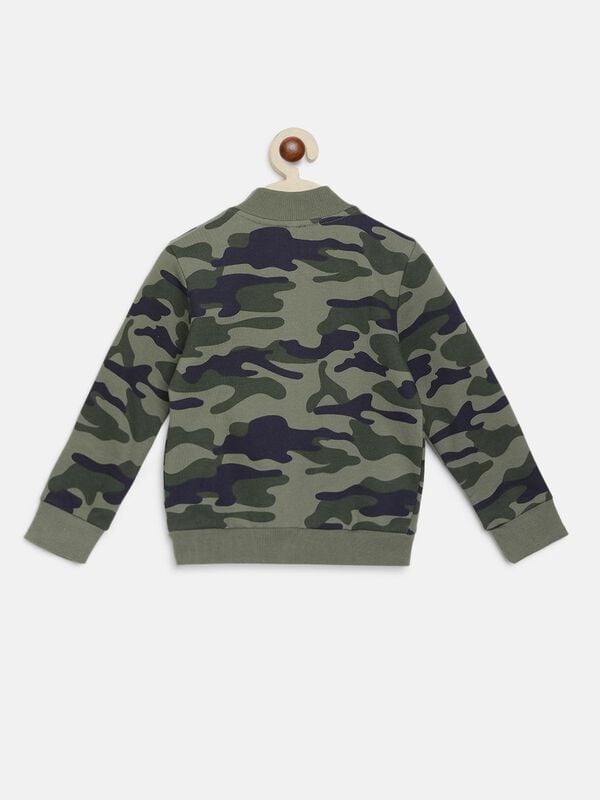 French Terry Sweatshirt With Print image number 1